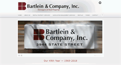 Desktop Screenshot of bartlein.com